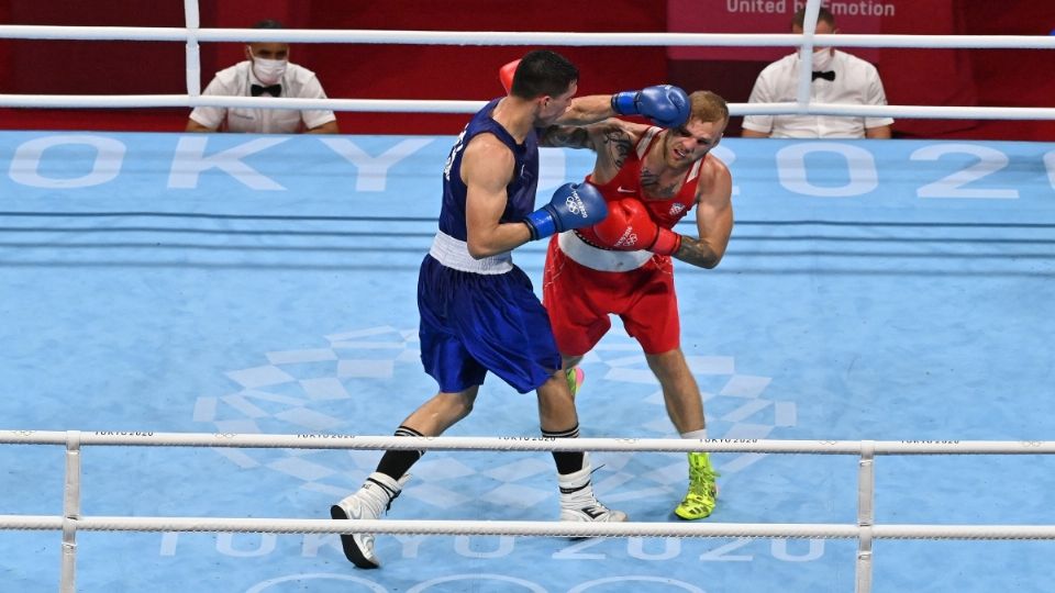 A lo largo de la historia, México ha conseguido 13 medallas olímpicas en boxeo. Para este 2021, la federación mexicana envió a dos mujeres y un hombre por las preseas. Foto: AFP