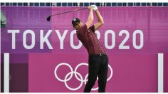 Pelea golfista mexicano Carlos Ortiz en torneo olímpico de Tokio 2020