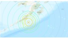 Emiten alerta por tsunami, tras sismo que se registró frente a las costas de Alaska