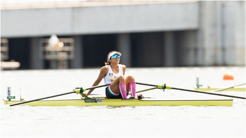 La atleta mexicana Kenia Lechuga se despidió de Tokio 2020
Foto: Mexsport