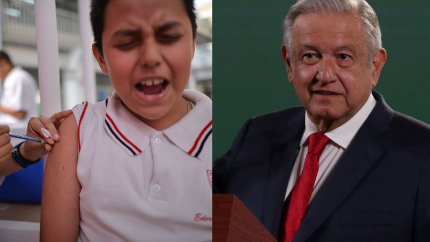 AMLO analiza vacuna Covid-19 para menores de edad con organismos internacionales