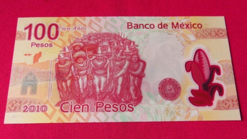 Billete de 100 pesos se vende en 800 pesos; aquí el valioso detalle que lo vuelve único