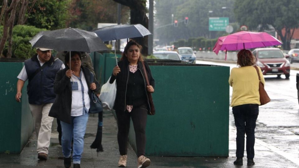 Se prevén chubascos en la Ciudad de México y lluvias puntuales fuertes en el Estado de México. Foto: Cuartoscuro