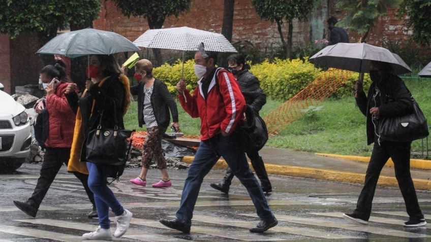 Clima en México: Lluvias y ambiente templado en CDMX; calor extremo para Sinaloa, Sonora y BC