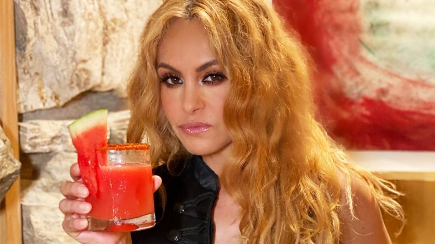 Paulina Rubio comparte su trago favorito; ¿Qué tiene de especial la bebida?