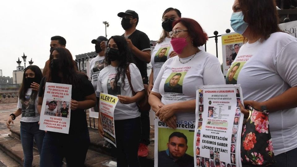 Familias enteras han protestado y han salido a buscar a sus seres queridos en Tamaulipas. Foto: Archivo