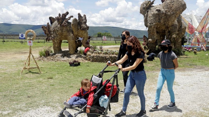 Festejan la vida con paja con Festival en Puebla