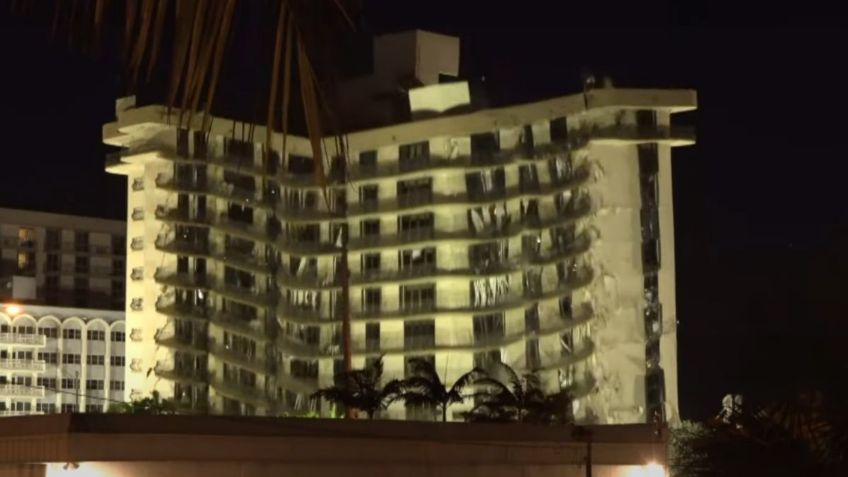 Derriban completamente el edificio de Miami, este es el momento exacto | VIDEO