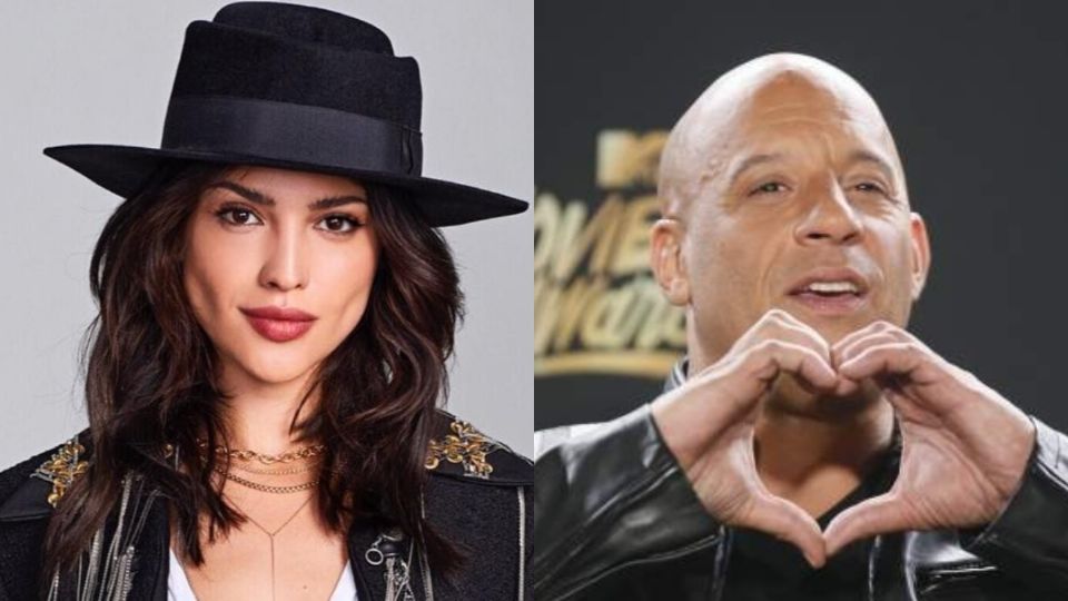 Eiza celebra el éxito de 'Rápido y Furioso 9' con Vin Diesel