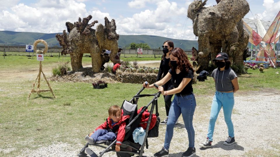 La visita cumple las normas sanitarias por la pandemia