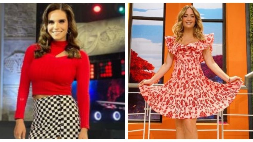 Tania Rincón humilla a Andrea Legarreta; look en minifalda demuestra que tiene mejores piernas