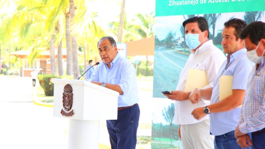 Realizan 15 acciones de pavimentación de calles en diversas colonias de Zihuatanejo