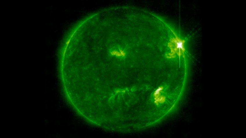 NASA capta impresionante erupción solar; es la de mayor intensidad desde el 2017