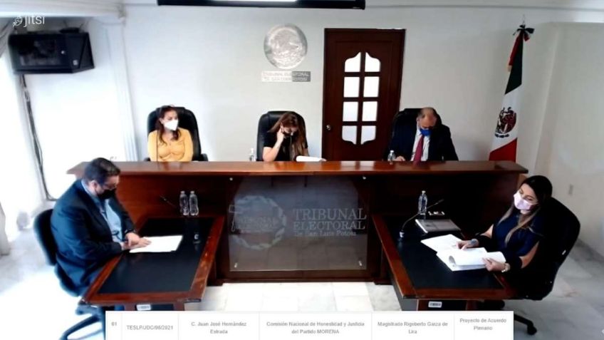 Morena incumple con sentencia del TESLP y recibe multa