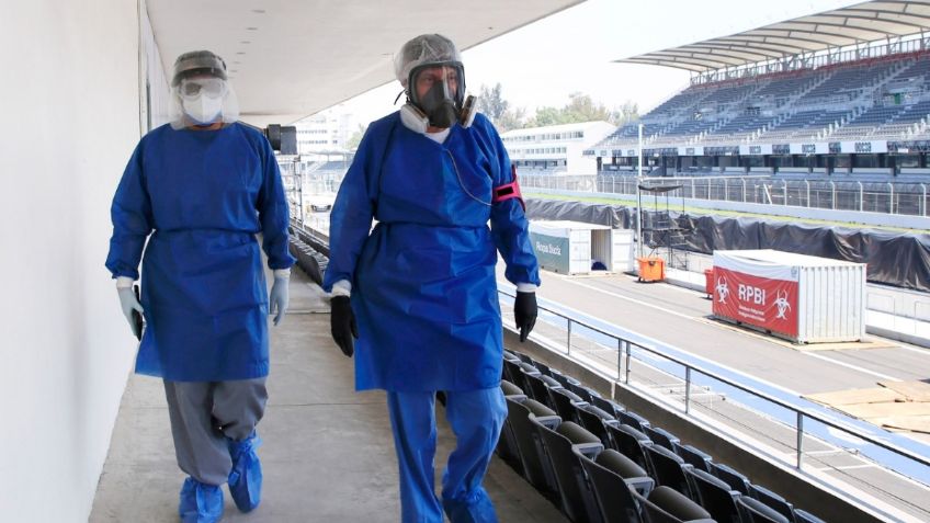 IMSS extiende hasta agosto servicio de hospital COVID del Autódromo Hermanos Rodríguez