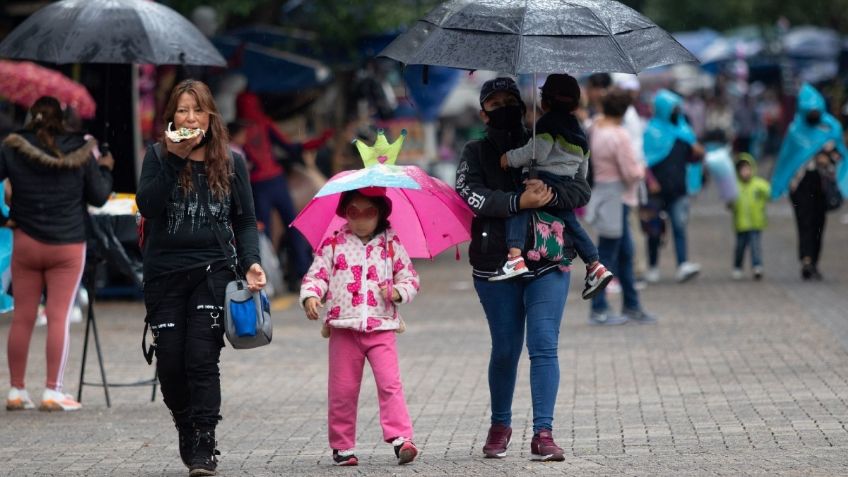 Activan alerta amarilla por lluvias en la Ciudad de México