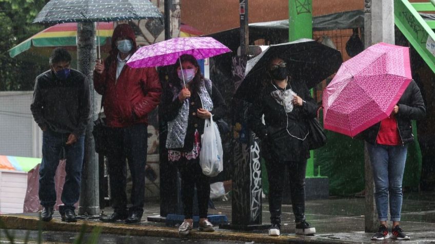 ¿A qué hora va a llover en la CDMX este 7 de julio?