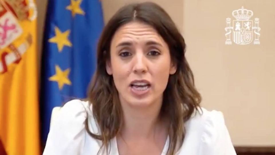 La ministra Irene Montero anunció que la ley está muy cerca de debatirse en el Congreso. Foto: Especial