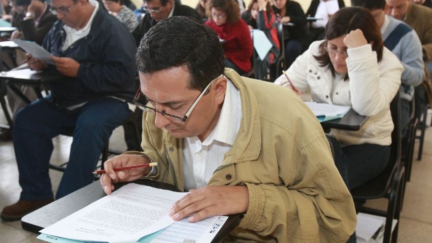 Son 178 los maestros provenientes de San Luis Potosí acusados de copiar en el examen de promoción