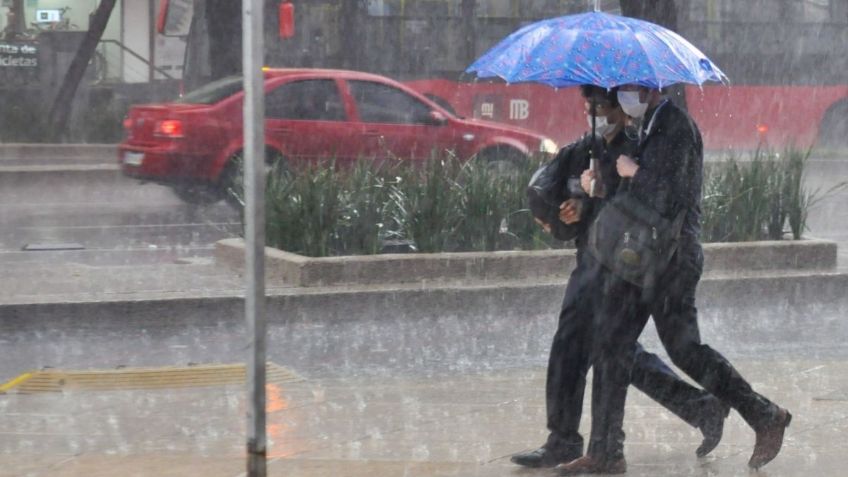 ¿A qué hora va a llover en la CDMX este 9 de julio?