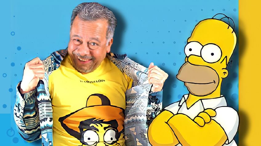 ¿Cómo ha cambiado Humberto Vélez, voz de Homero Simpson a través de los años?