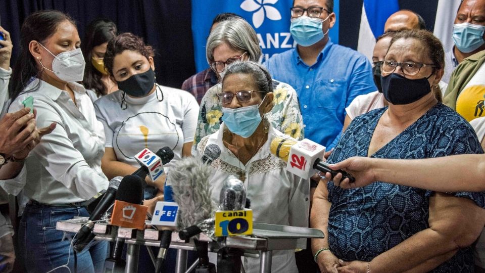 Madres de líderes estudiantiles detenidos, Lesther Alemán y Max Jerez, en pie de lucha