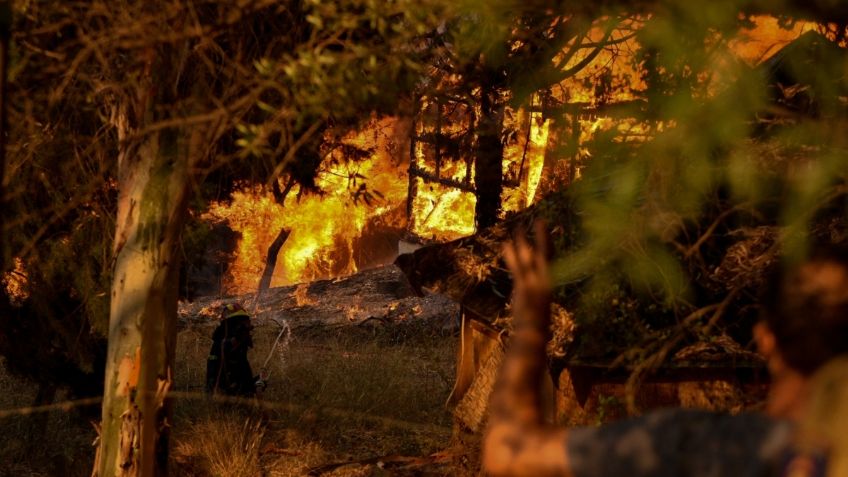 Fuego y sequía arrasan en Europa