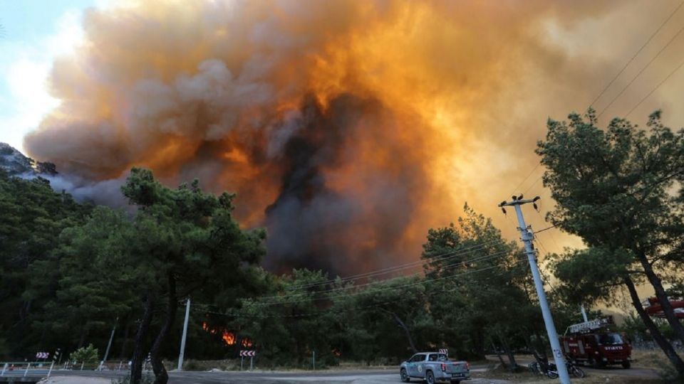 Turquía registró dos nuevas muertes por los incendios en la Costa sur del país 
FOTO: Reuters