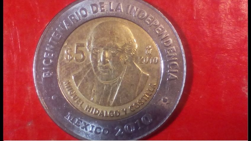 Moneda de 5 pesos de Miguel Hidalgo se vende en más de 4 mil; aquí sus características