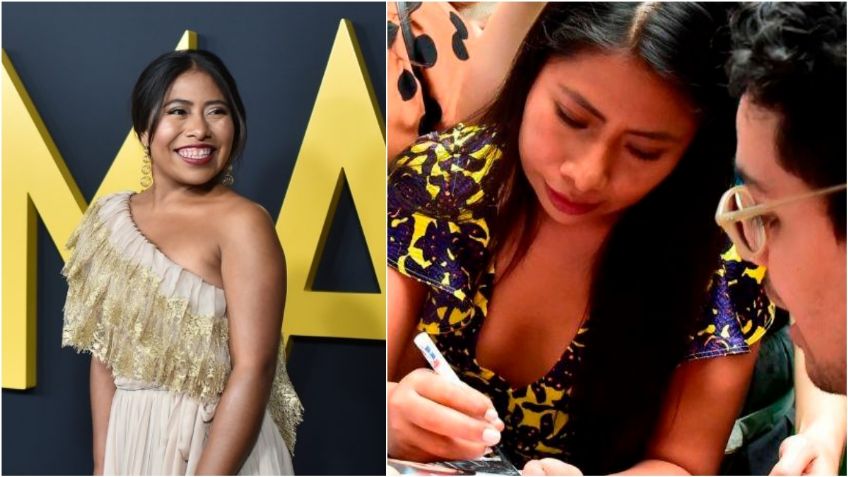 Así fue cuando Yalitza Aparicio dio su primer autógrafo; recuerda el importante momento: VIDEO