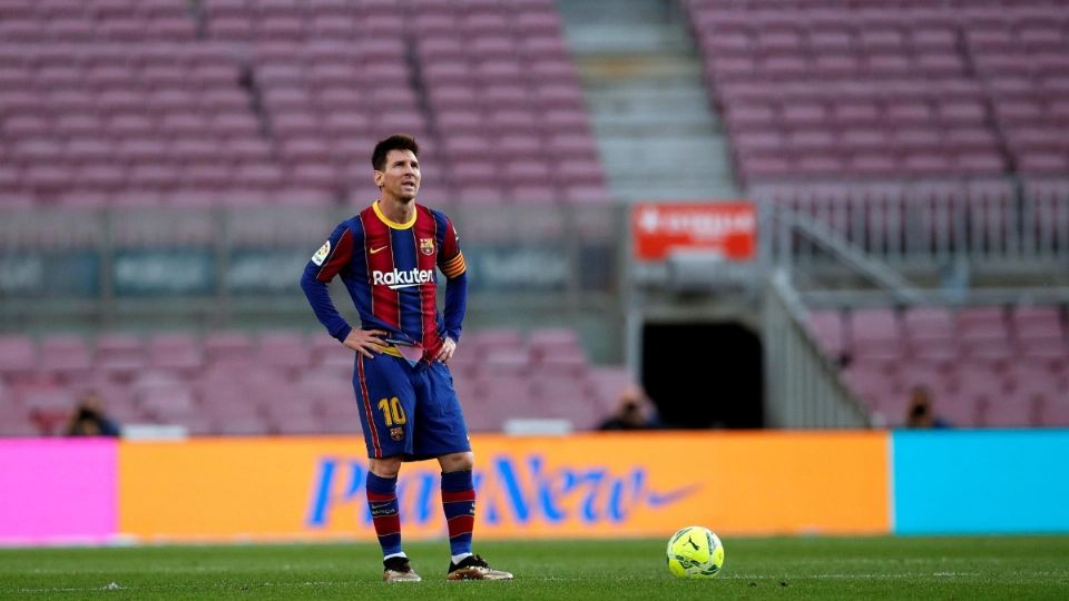 Imagen de Leo Messi durante su último partido con el Barcelona. Foto: EFE