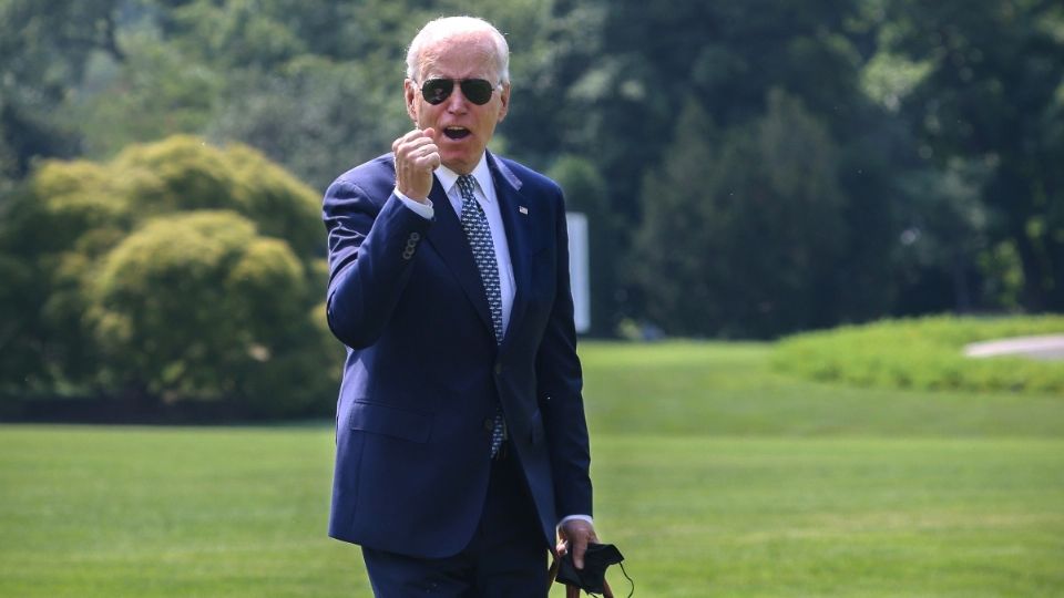 TRABAJO. Joe Biden celebró el 'histórico' paquete para 'Reconstruir Mejor'. Foto: REUTERS