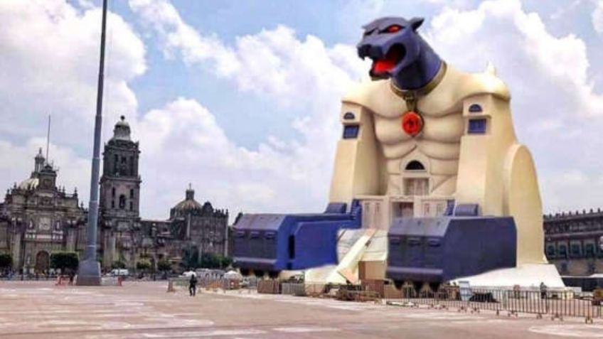 Maqueta del Templo Mayor en el Zócalo desata MEMES, no dejarás de reír