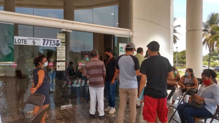 Inicia la vacunación contra la Covid-19 en Mayores de 18 años en Tapachula