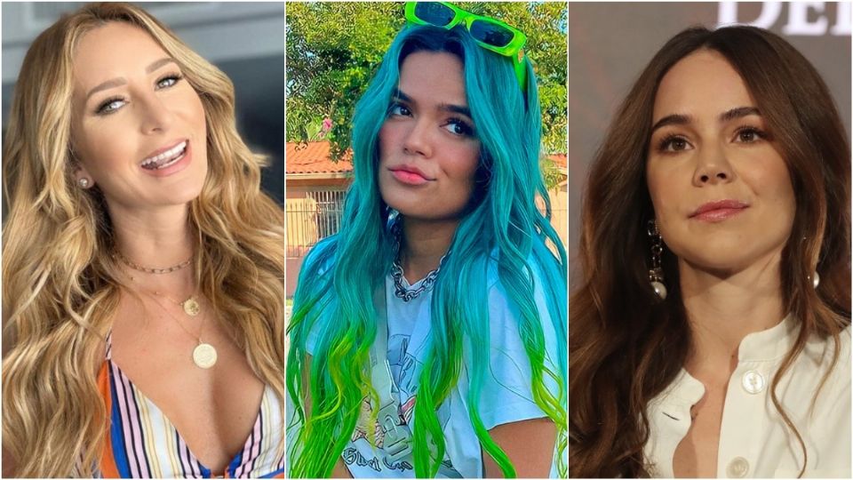 Las famosas han destacado en redes por sus atrevidas imágenes. Foto: Especial