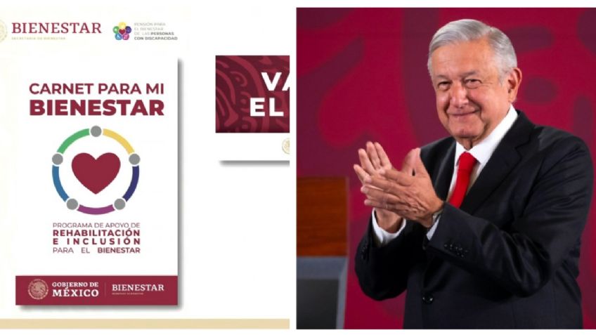 AMLO presenta programa de apoyo a niños con discapacidad