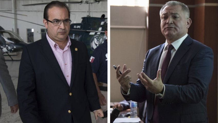 Javier Duarte y García Luna lideran lista de políticos que mexicanos que más lavan dinero en EU