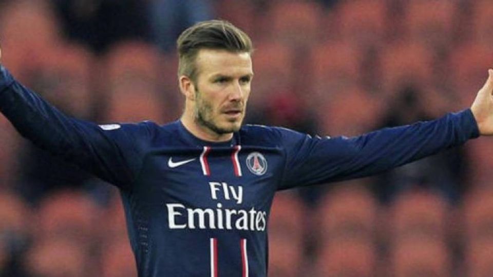 Beckham llegó con 37 años de edad a reforzar al PSG con un contrato por cinco meses. Foto: Especial