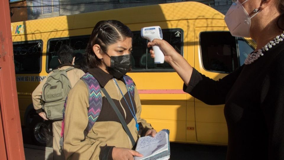 Se implementarán 10 acciones para tener un regreso a clases seguro. Foto: Cuartoscuro