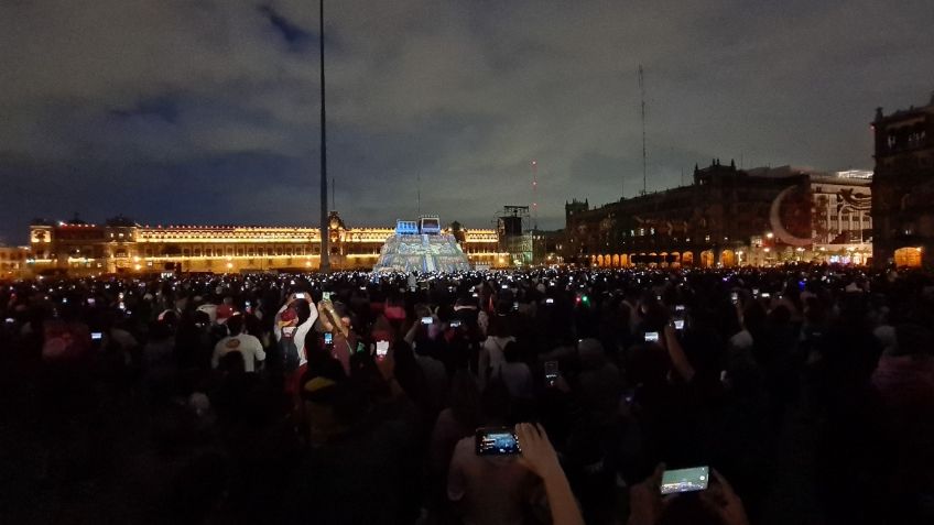 Tras aglomeración, intentan cerrar paso en el Zócalo