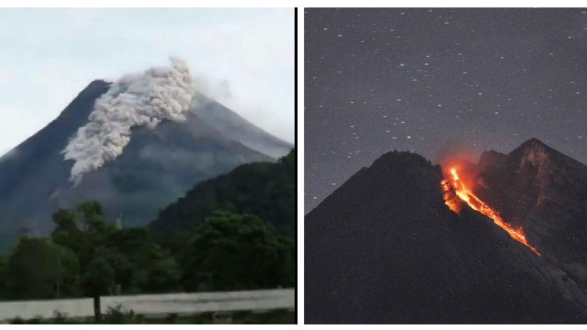 Hace erupción el Volcán Merapi; ¿Qué está pasando en Indonesia?