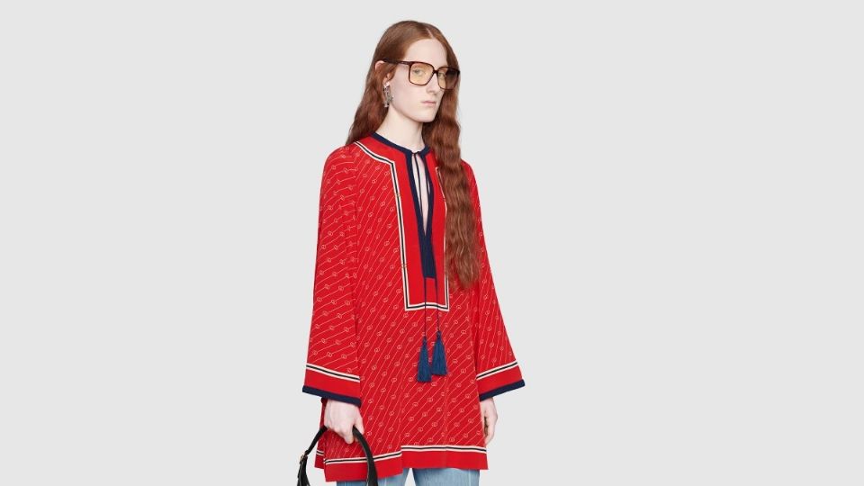 La prenda confeccionada por Gucci tiene un precio de 1800 euros, lo que equivale a más de 42 mil pesos mexicanos. Foto: Gucci