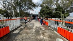 Para brindar mayor seguridad a usuarios; intervienen acceso sur de la estación del Metro Tasqueña