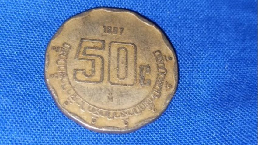 ¿Tienes alguna de estas monedas de 50 centavos? Pueden valer hasta 38 mil pesos por estos detalles