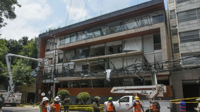 Reportan rapiña a inmueble afectado por explosión de la Benito Juárez   