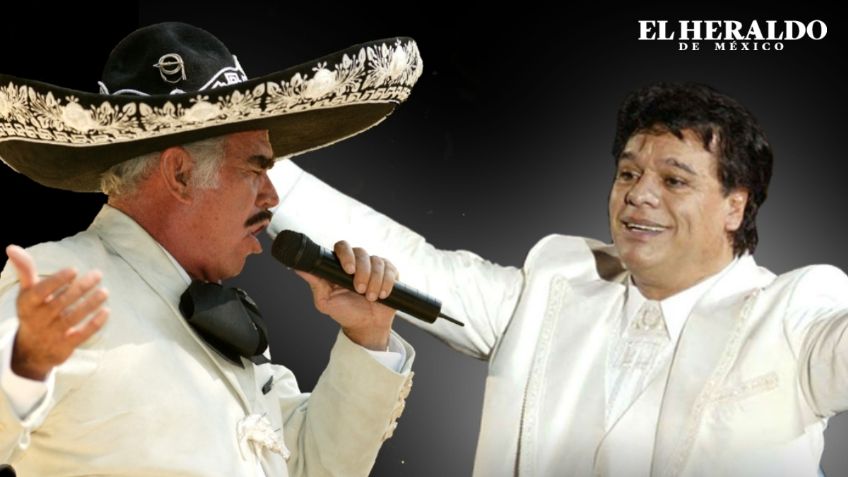 Vicente Fernández y Juan Gabriel: La VERDADERA historia de su rivalidad, ¿cómo empezó?