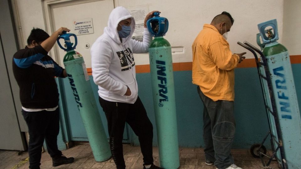 Este es el procedimiento que se debe seguir para solicitar prestado un tanque de oxígeno en el IMSS. FOTO: Cuartoscuro