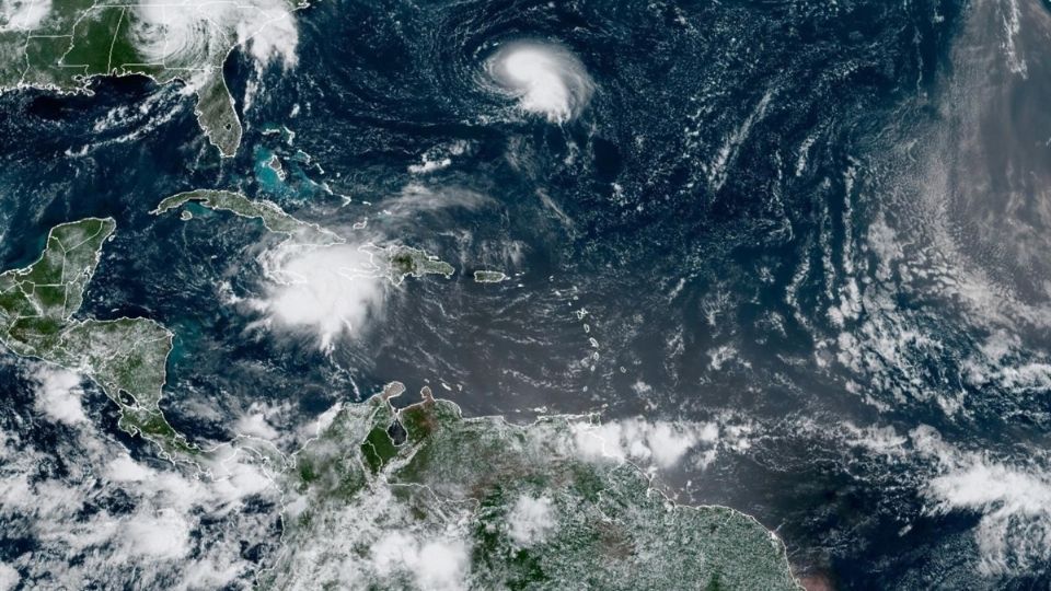 Estados en alerta por el ciclón tropical 'Grace'. Foto: EFE