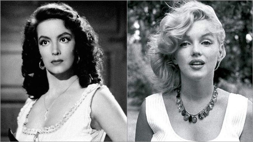 María Félix y su desprecio a Marilyn Monroe; no quiso recibirla en México por esta razón