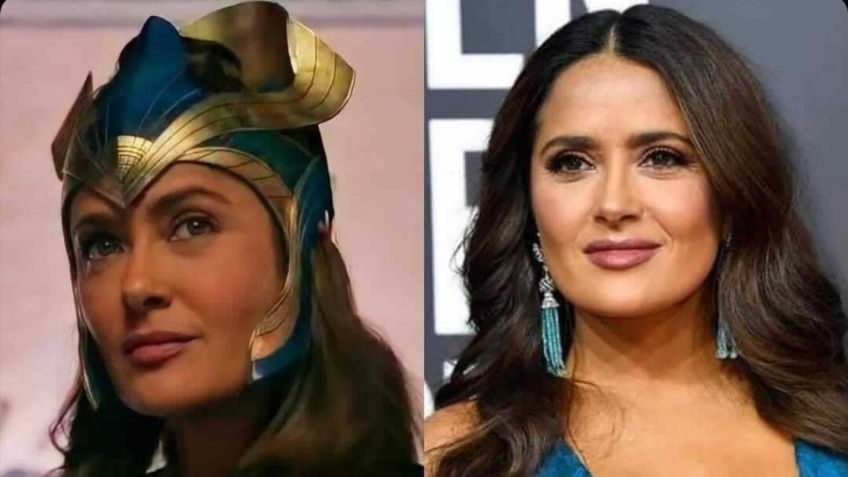 The Eternals: difundieron nuevas imágenes de Salma Hayek como Ajak: VIDEOS